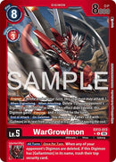 Image for WarGrowlmon (Limited Foil) (EX13-013 U) (Chivalrous XIII) (EX-13) - Digimon Card Game