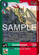 Image for Coredramon - EX13-039 (Limited Foil) (EX13-039 C) (Chivalrous XIII) (EX-13) - Digimon Card Game