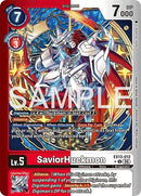 Image for SaviorHuckmon (Limited Foil) (EX13-012 U) (Chivalrous XIII) (EX-13) - Digimon Card Game