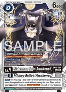 Image for Sistermon Noir (Awakened) // Mickey Bullet (Awakened) (Limited Foil) (EX13-066 U) (Chivalrous XIII) (EX-13) - Digimon Card Game