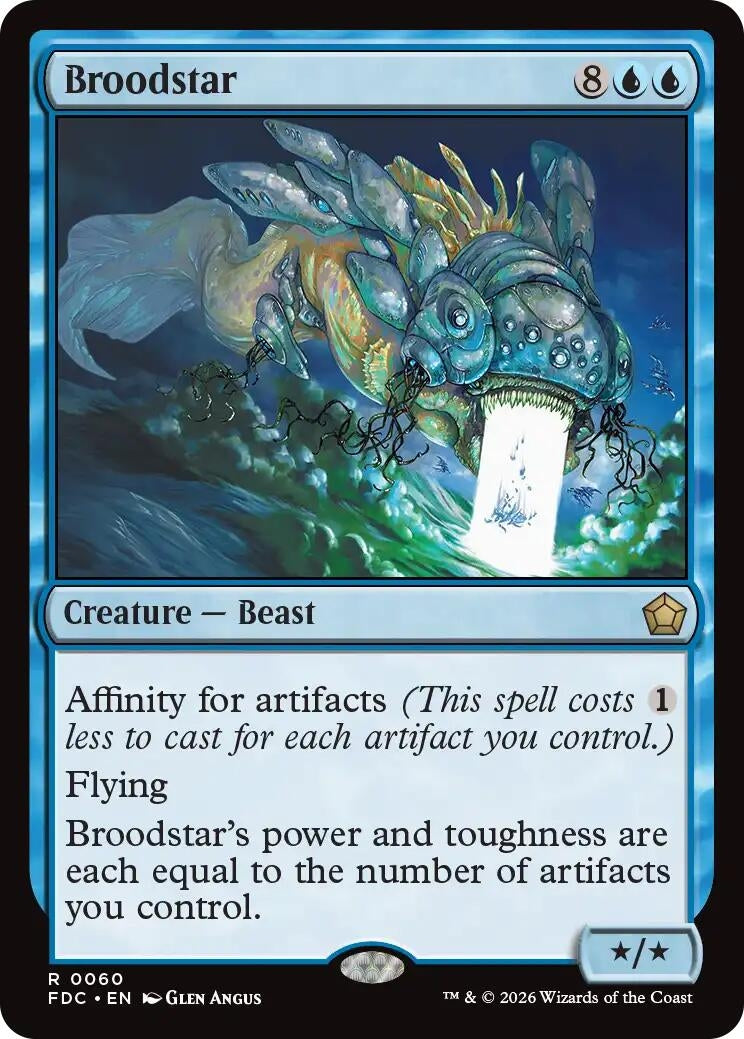 Image for Broodstar (60) (Commander: Foundations) (FDC) - Magic: The Gathering