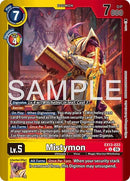 Image for Mistymon (Limited Foil) (EX13-033 U) (Chivalrous XIII) (EX-13) - Digimon Card Game