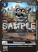 Image for Gotsumon (Limited Foil) (EX13-047 C) (Chivalrous XIII) (EX-13) - Digimon Card Game