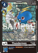 Image for Thundermon (Limited Foil) (EX13-053 C) (Chivalrous XIII) (EX-13) - Digimon Card Game