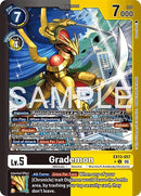 Image for Grademon (Limited Foil) (EX13-057 U) (Chivalrous XIII) (EX-13) - Digimon Card Game