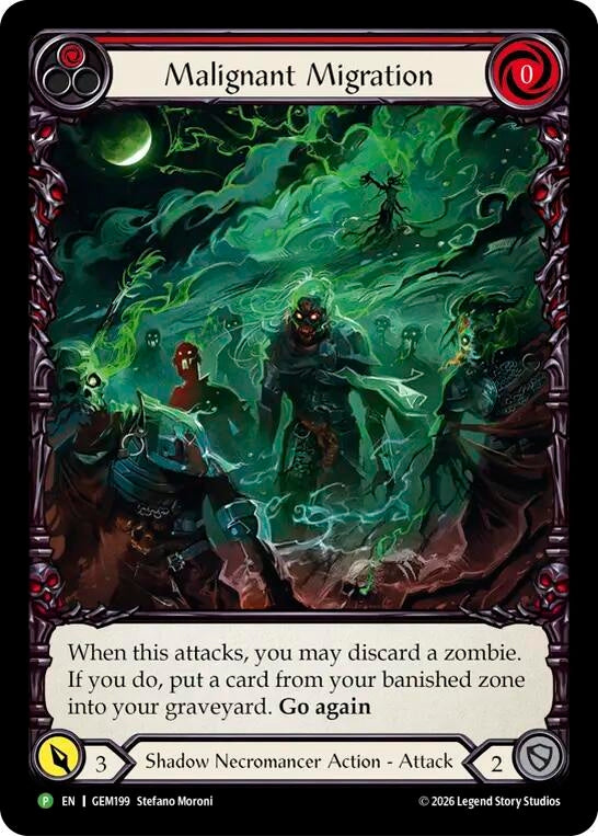 Image for Malignant Migration (GEM199) (GEM Pack 6) (GEM) - Flesh and Blood TCG
