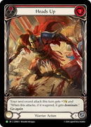 Image for Heads Up (GEM213) (GEM Pack 6) (GEM) - Flesh and Blood TCG