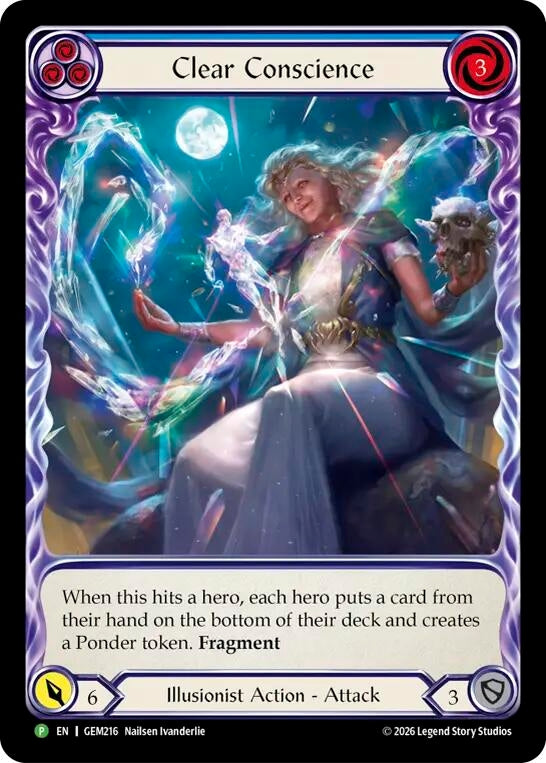 Image for Clear Conscience (GEM216) (GEM Pack 6) (GEM) - Flesh and Blood TCG