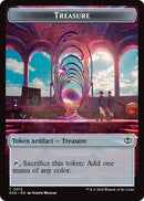Image for Treasure // Food Double-Sided Token (12 // 27) (Secrets of Strixhaven) (SOS) - Magic: The Gathering