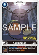 Image for Kakkinmon (Official Store Tournament 2026 Vol. 4 Winner) (P-245 P) (Digimon Promotion Cards) (D-PR) - Digimon Card Game