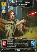 Image for Leia Organa - Vigilant for Danger (Costco Exclusive) (2) (Ashes of the Empire) (ASH) - Star Wars: Unlimited