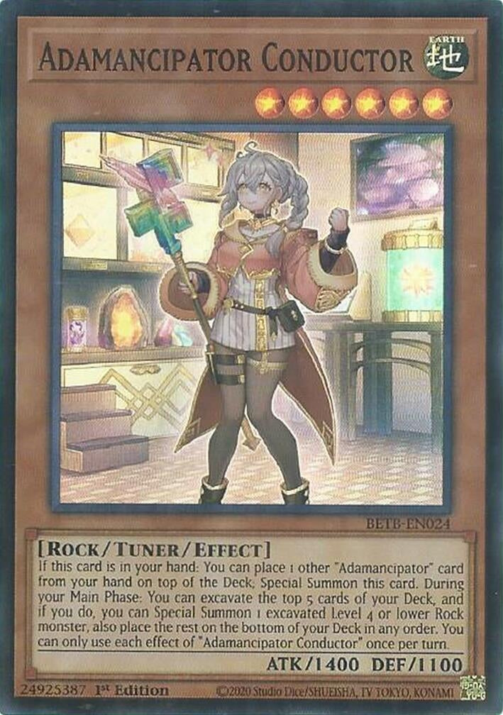 Image for Adamancipator Conductor (BETB-EN024) (Beyond the Brave) (BETB) - YuGiOh