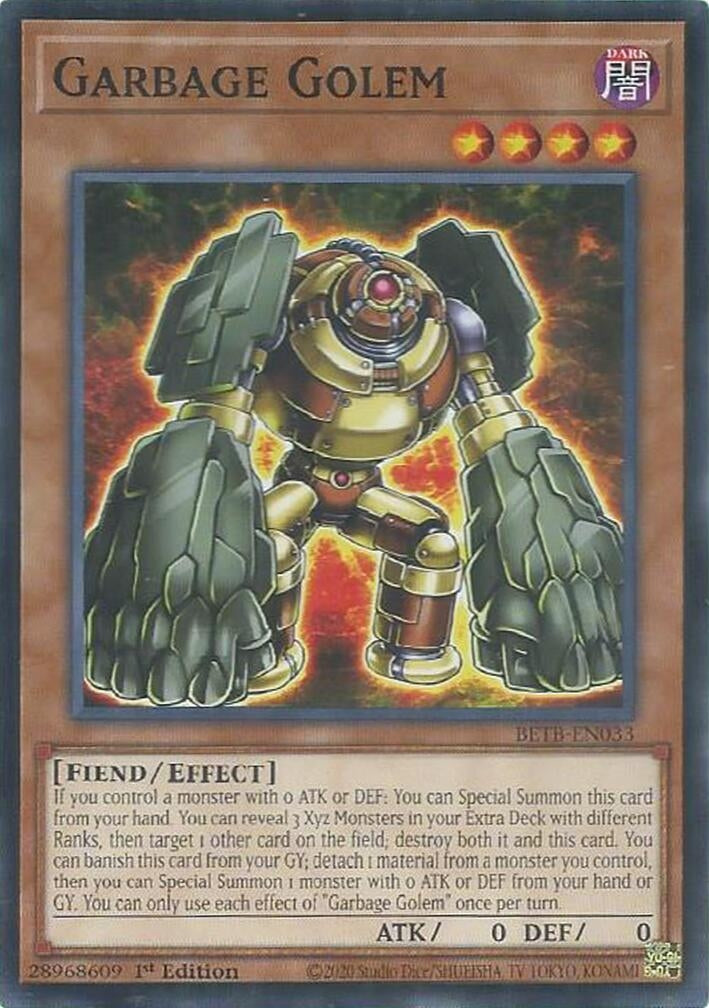 Image for Garbage Golem (BETB-EN033) (Beyond the Brave) (BETB) - YuGiOh