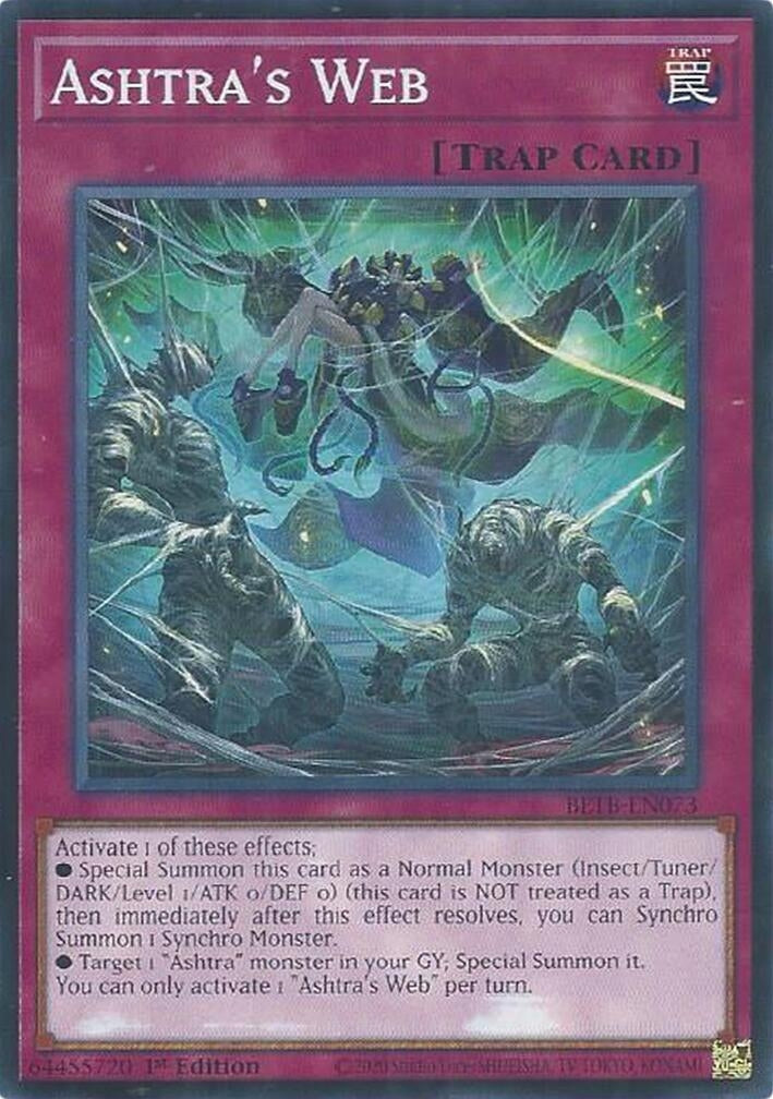 Image for Ashtra's Web (BETB-EN073) (Beyond the Brave) (BETB) - YuGiOh