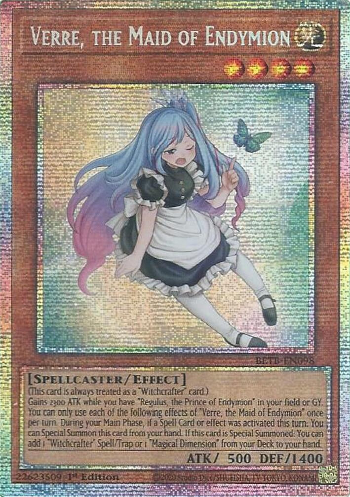 Image for Verre, the Maid of Endymion (Starlight Rare) (BETB-EN098) (Beyond the Brave) (BETB) - YuGiOh
