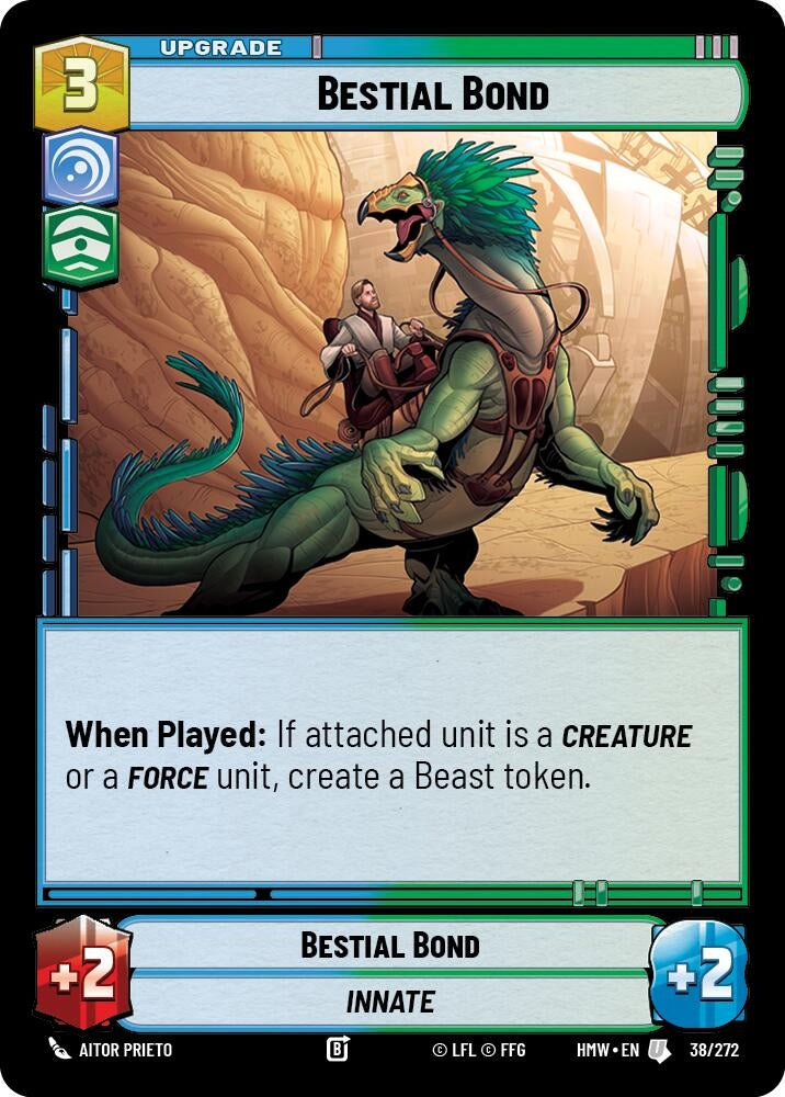 Image for Bestial Bond (38/272) (Homeworlds) (HMW) - Star Wars: Unlimited