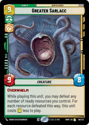 Image for Greater Sarlacc (49/272) (Homeworlds) (HMW) - Star Wars: Unlimited