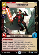 Image for Third Sister - Cycle of Vengeance (51/272) (Homeworlds) (HMW) - Star Wars: Unlimited