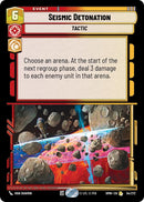 Image for Seismic Detonation (54/272) (Homeworlds) (HMW) - Star Wars: Unlimited