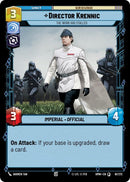 Image for Director Krennic - The Work Has Stalled (61/272) (Homeworlds) (HMW) - Star Wars: Unlimited