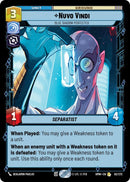Image for Nuvo Vindi - Blue Shadow Perfected (62/272) (Homeworlds) (HMW) - Star Wars: Unlimited