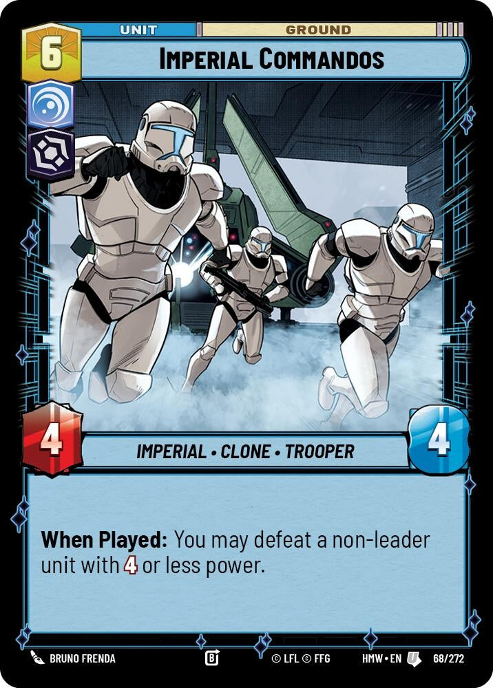 Image for Imperial Commandos (68/272) (Homeworlds) (HMW) - Star Wars: Unlimited