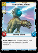 Image for Fambaa Shield Team (80/272) (Homeworlds) (HMW) - Star Wars: Unlimited