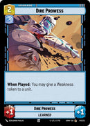 Image for Dire Prowess (97/272) (Homeworlds) (HMW) - Star Wars: Unlimited