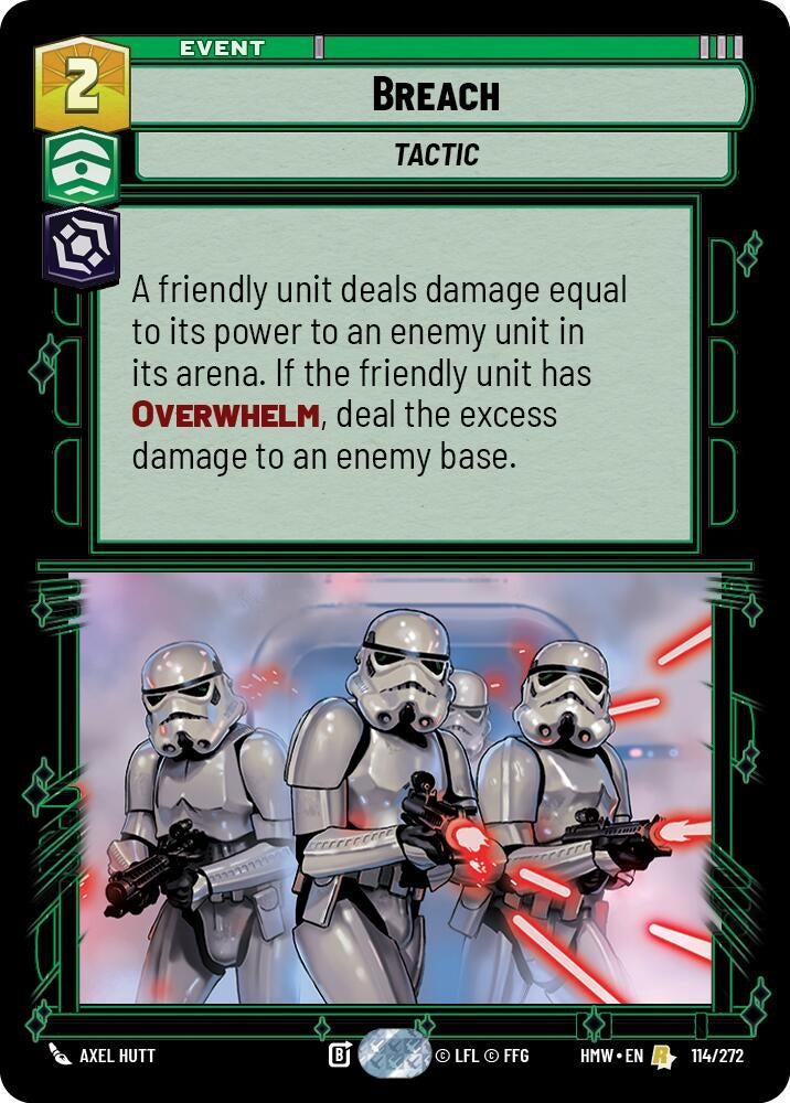 Image for Breach (114/272) (Homeworlds) (HMW) - Star Wars: Unlimited