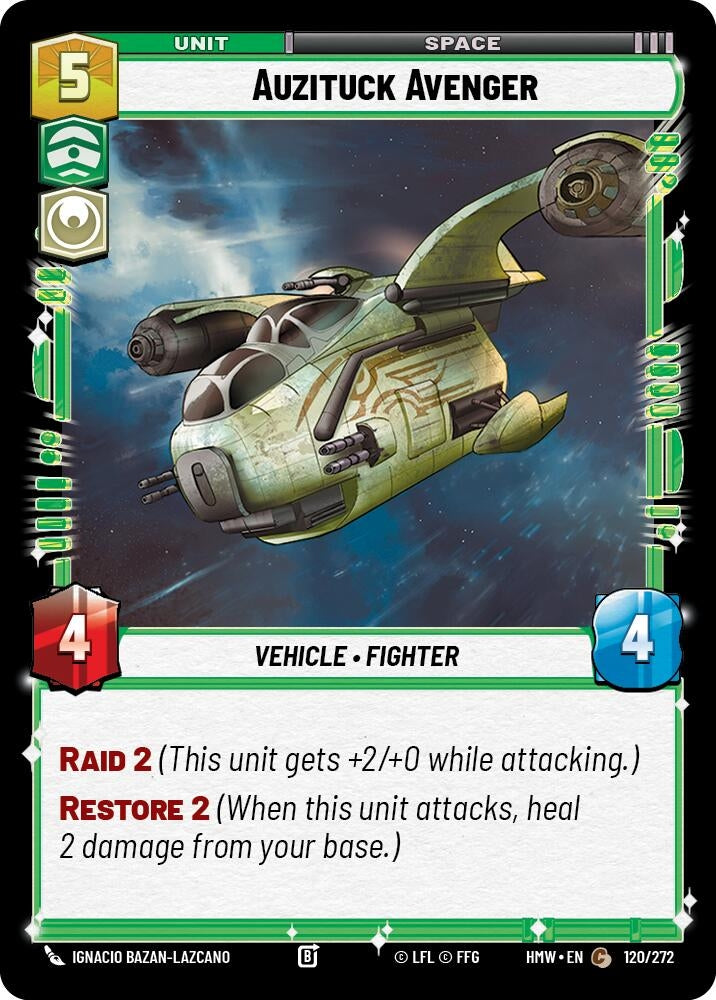 Image for Auzituck Avenger (120/272) (Homeworlds) (HMW) - Star Wars: Unlimited