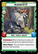 Image for Hijacked AT-ST (121/272) (Homeworlds) (HMW) - Star Wars: Unlimited