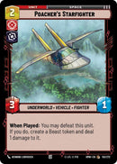 Image for Poacher's Starfighter (153/272) (Homeworlds) (HMW) - Star Wars: Unlimited