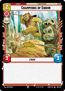 Image for Champions of Endor (163/272) (Homeworlds) (HMW) - Star Wars: Unlimited