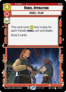 Image for Rebel Operation (173/272) (Homeworlds) (HMW) - Star Wars: Unlimited