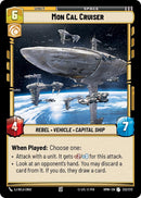 Image for Mon Cal Cruiser (232/272) (Homeworlds) (HMW) - Star Wars: Unlimited