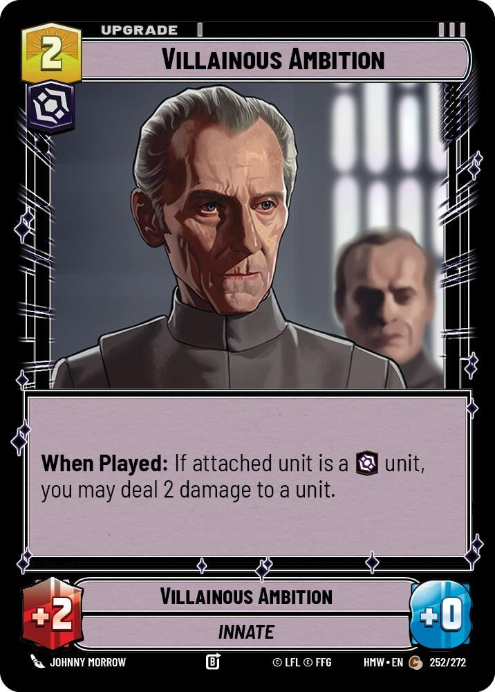 Image for Villainous Ambition (252/272) (Homeworlds) (HMW) - Star Wars: Unlimited