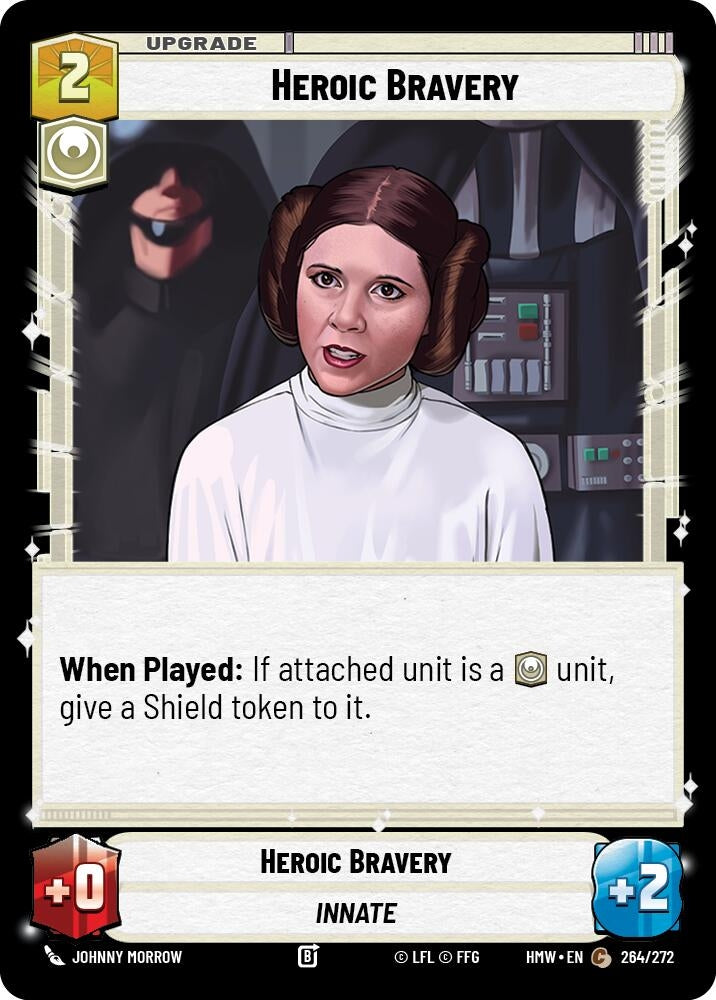 Image for Heroic Bravery (264/272) (Homeworlds) (HMW) - Star Wars: Unlimited