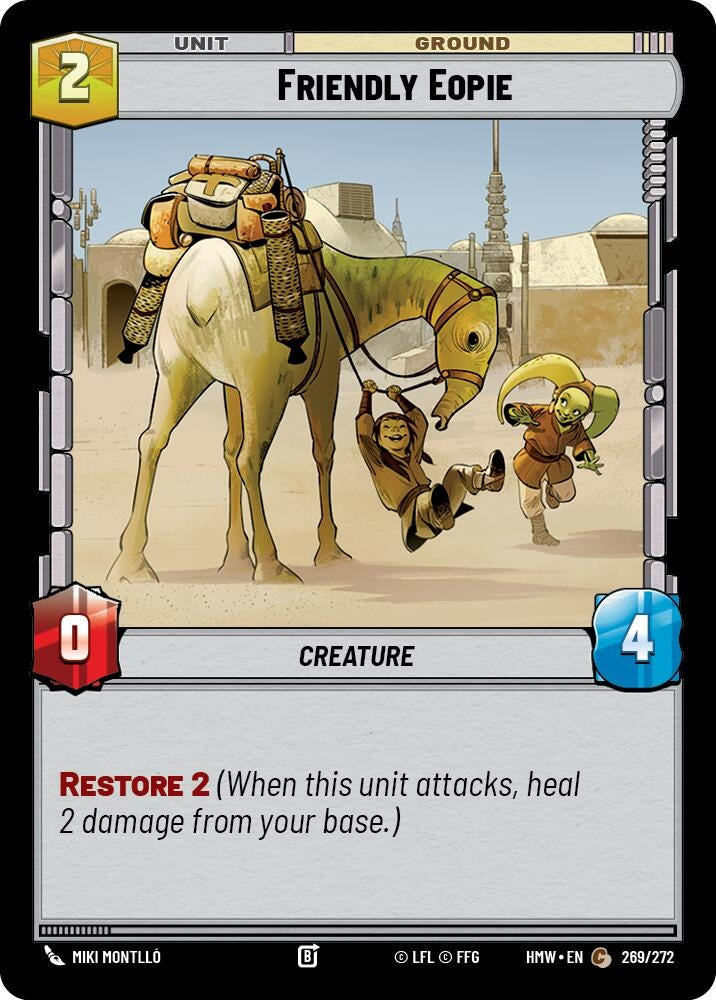 Image for Friendly Eopie (269/272) (Homeworlds) (HMW) - Star Wars: Unlimited