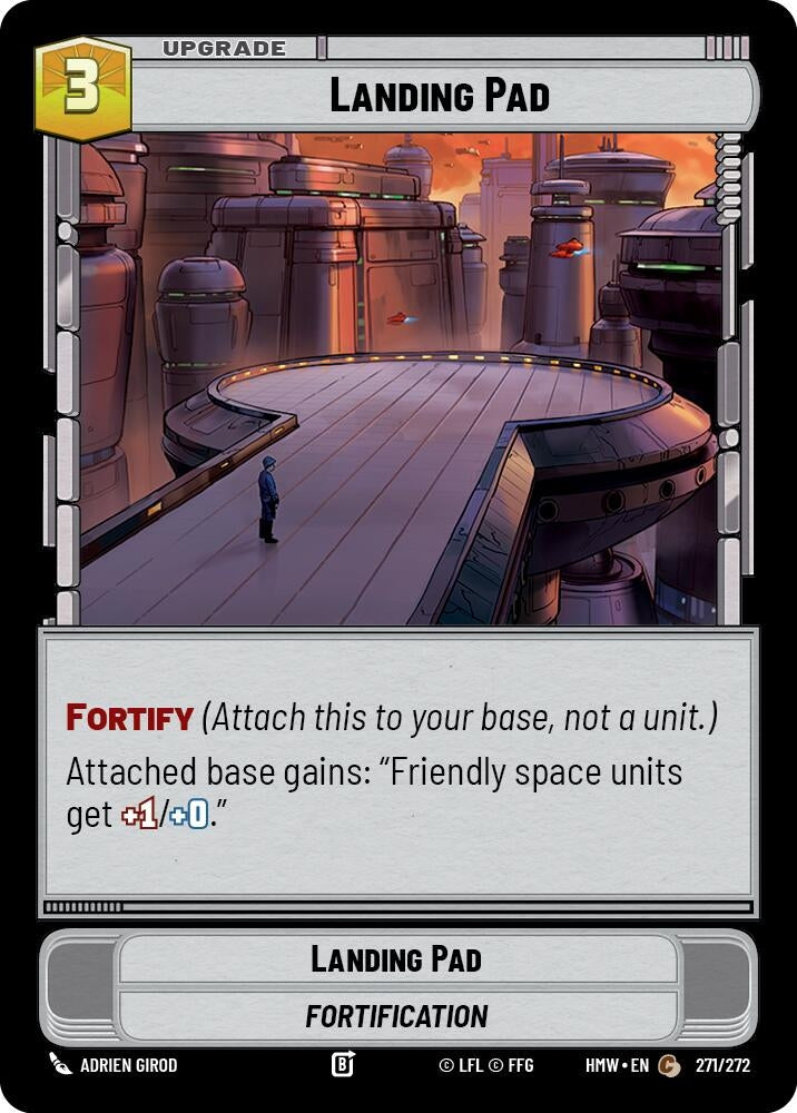 Image for Landing Pad (271/272) (Homeworlds) (HMW) - Star Wars: Unlimited