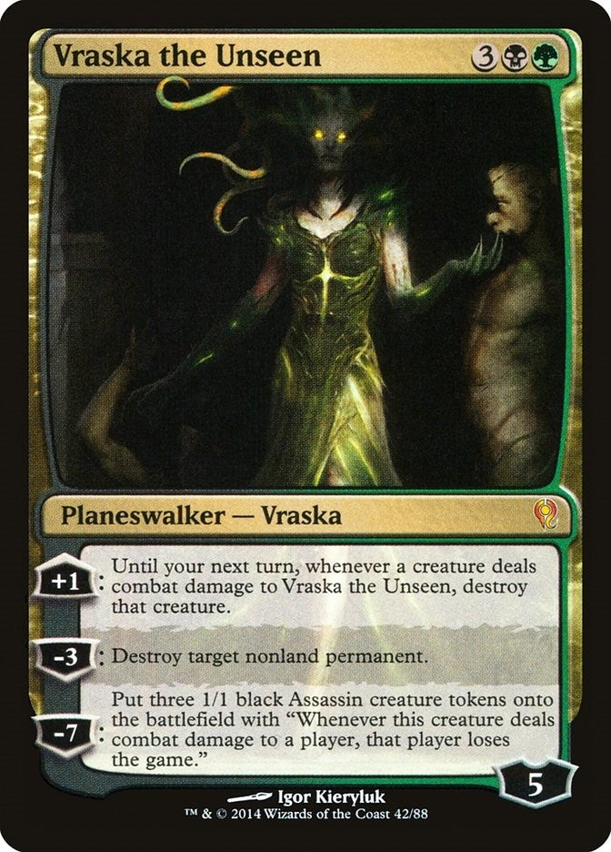 Vraska the Unseen (42) [DDM]