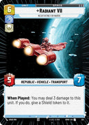 Image for Radiant VII - Negotiating for Naboo (Hyperspace) (351) (Homeworlds) (HMW) - Star Wars: Unlimited