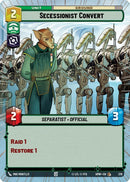 Image for Secessionist Convert (Hyperspace) (378) (Homeworlds) (HMW) - Star Wars: Unlimited