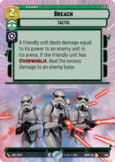 Image for Breach (Hyperspace) (386) (Homeworlds) (HMW) - Star Wars: Unlimited