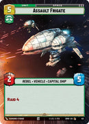Image for Assault Frigate (Hyperspace) (412) (Homeworlds) (HMW) - Star Wars: Unlimited