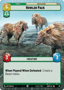 Image for Howler Pack (Hyperspace) (416) (Homeworlds) (HMW) - Star Wars: Unlimited