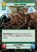 Image for Local Support (Hyperspace) (420) (Homeworlds) (HMW) - Star Wars: Unlimited