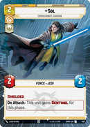 Image for Sol - Compassionate Guardian (Hyperspace) (482) (Homeworlds) (HMW) - Star Wars: Unlimited
