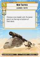 Image for New Tactics (Hyperspace) (490) (Homeworlds) (HMW) - Star Wars: Unlimited