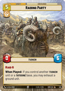 Image for Raiding Party (Hyperspace) (502) (Homeworlds) (HMW) - Star Wars: Unlimited