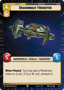 Image for Dragonboat Freighter (Hyperspace) (503) (Homeworlds) (HMW) - Star Wars: Unlimited